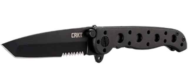 CRKT M16-10KZ TANTO BLACK W/TRIPLE POINT SERRATIONS 2