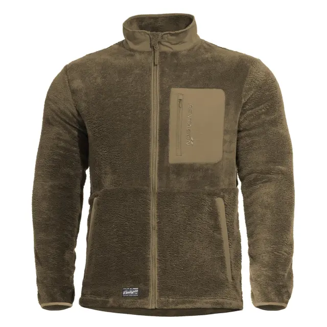 Pentagon Grizzly Full Zip Sweater-Μπλούζα Φούτερ για Καθημερινή- Υπηρεσιακή Χρήση - 01-Black-Μαύρο 2