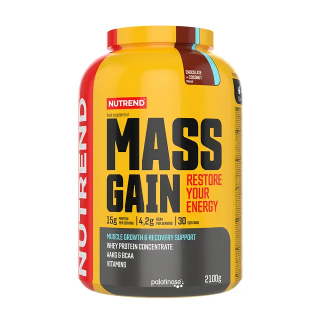 Nutrend Mass Gain Chocolate Coconut, 2100 g
