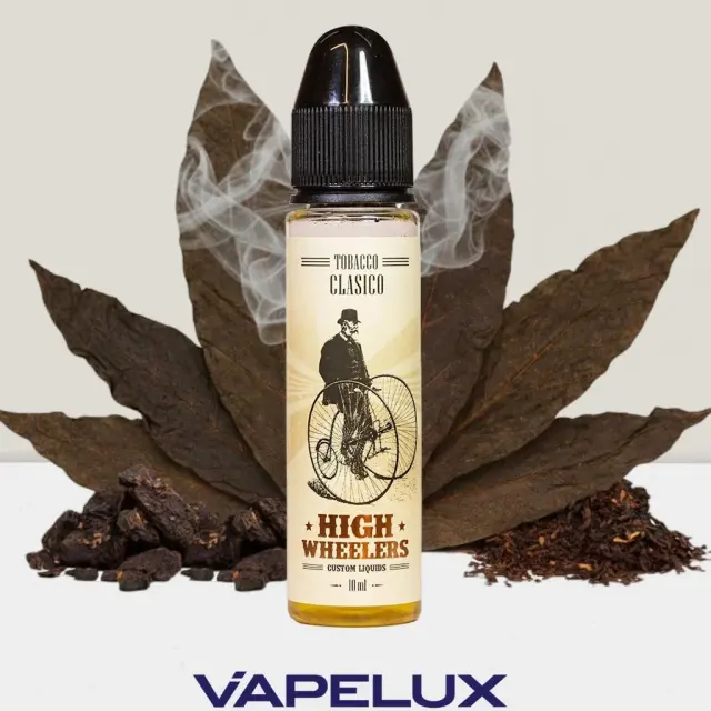 High Wheelers Flavor Shots Tobacco Clasico 10ml to 60ml