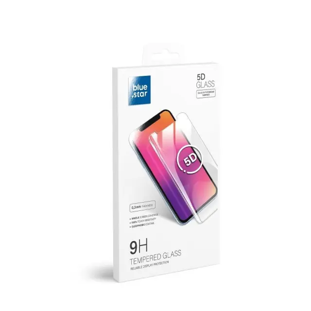 Tempered Glass Blue Star 3D Full Face Μαύρο (iPhone 11 Pro / X / XS)