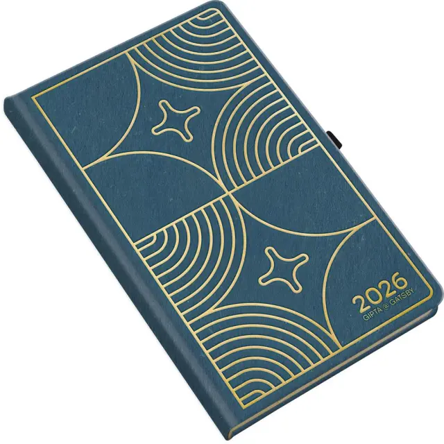 Ημερολόγιο 2026 Gatsby Ημερήσιο 17x24 Μπλε / 626-4417-85 (Unipap)