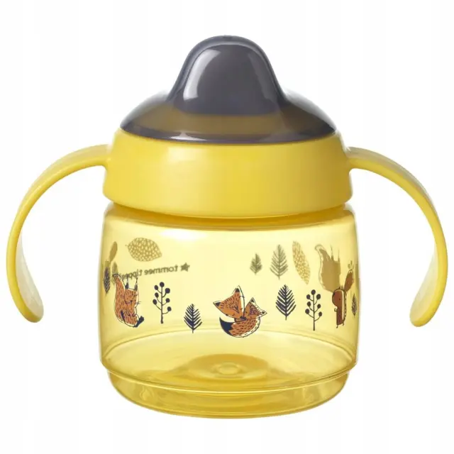 Tommee Tippee Superstar Sippee Weaning Κίτρινο Πλαστικό Κύπελλο 190ml