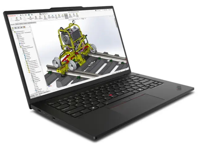 LENOVO Laptop ThinkPad P14s G6 14.5'' WUXGA IPS/Ultra7-255H/32GB/1TB SSD/NVIDIA RTX PRO 500 Blackwell Generation 6GB/Win 11 Pro/3Y PREM/Black 2