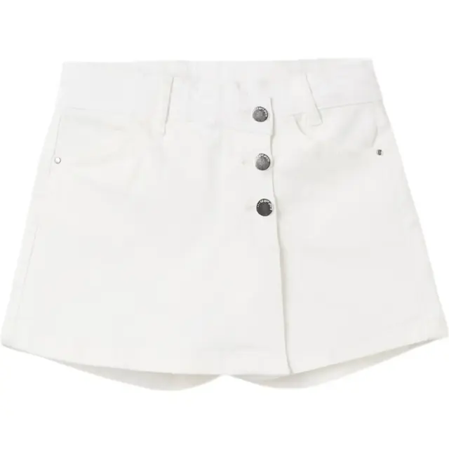Zippy Skirt Twill Εκρού για Κορίτσι