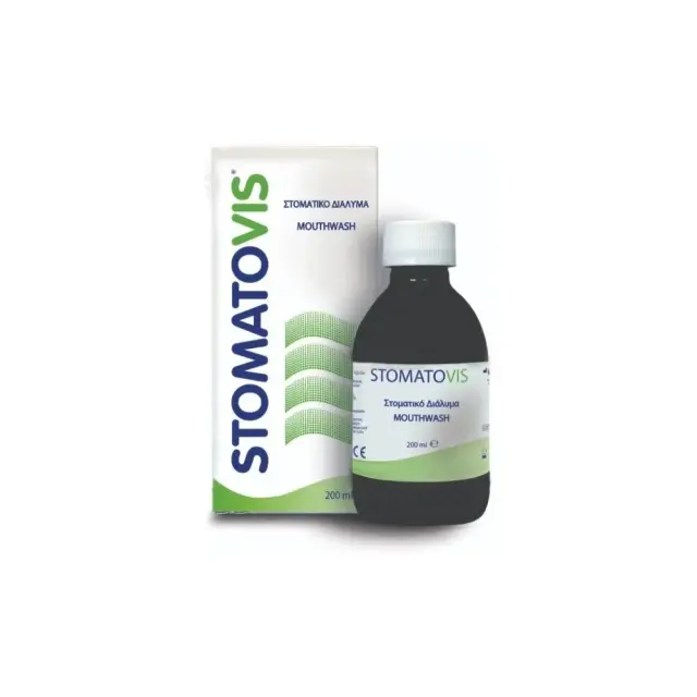 PharmaQ Stomatovis Mouthwash για την Προστασία του Στοματικού Βλεννογόνου, 200ml