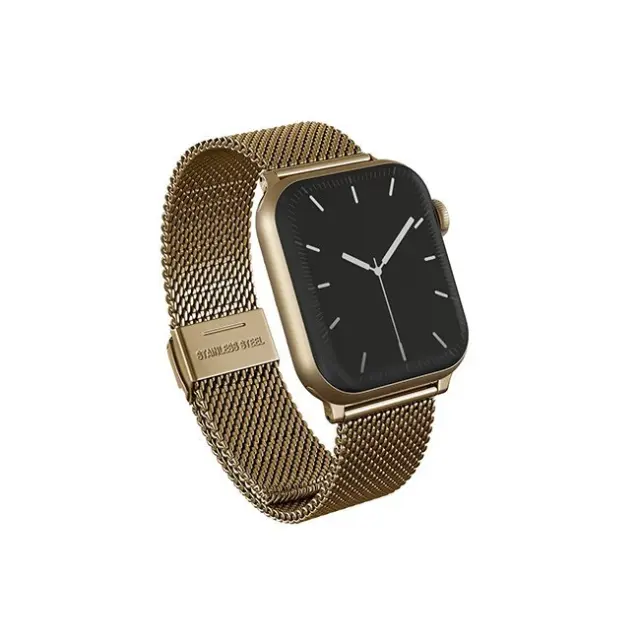 BURGA Metal Mesh Elegance Apple Watch 38/40mm Gold (Premium-Mesh_WTCH_Gold_38-40mm)