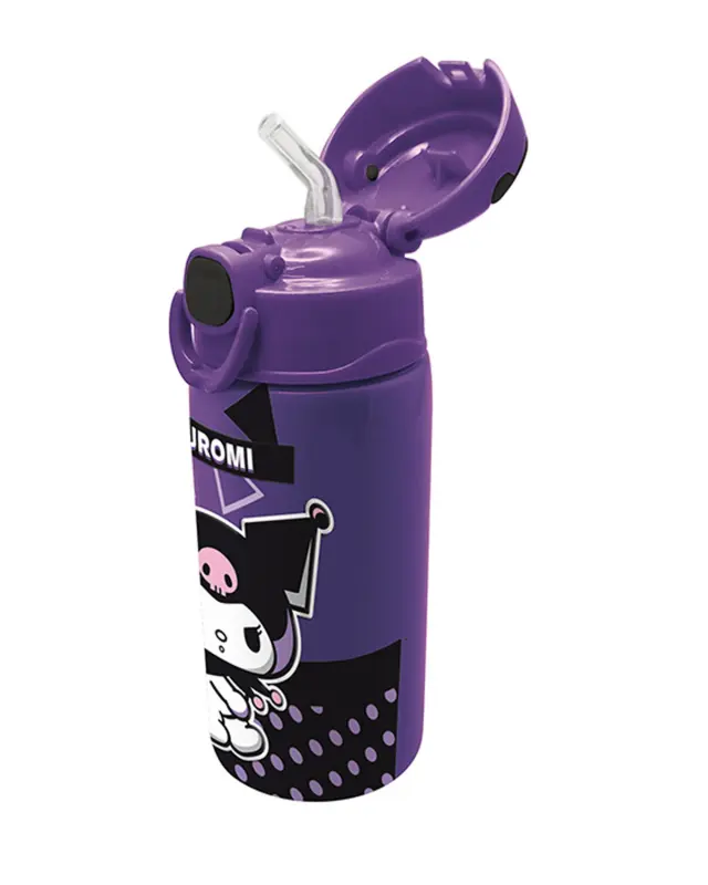 Graffiti Παγούρι Θερμός με Καλαμάκι 450ml Popart Kuromi (262413) 2