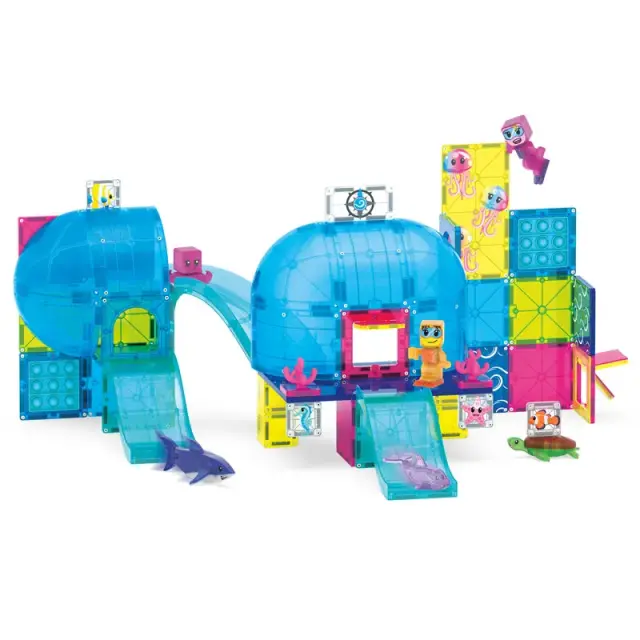 Magna-Tiles Μαγνητικά Πλακίδια Undersea Adventure 58 Κομμάτια (3+ ετών) 262058UA 3