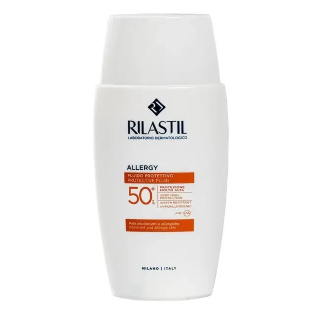RILASTIL Sun System Allergy Protective Fluid SPF50+ Προστατευτικό Γαλάκτωμα για Δέρμα Φωτοευαίσθητο με Τάση Αλλεργίας, 50ml