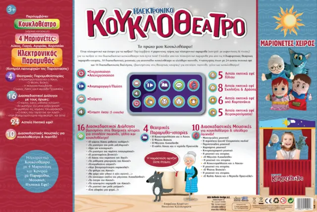 Ιδέα Ηλεκτρονικό Κουκλοθέατρο (3+ ετών) 10401 3