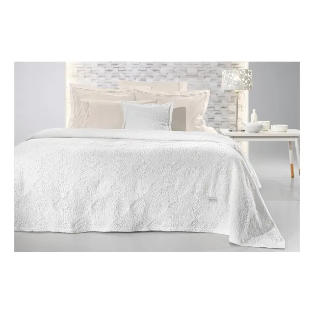 ΚΟΥΒΕΡΤΑ KING SIZE PORTOBELLO WHITE 260X250 GUY LAROCHE
