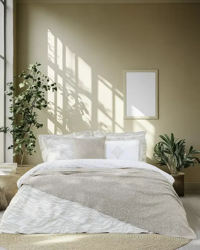 Κουβέρτα 220x240 Υπέρδιπλη Ματλασέ 300gsm Nima Nuve Taupe 100% βαμβακερό