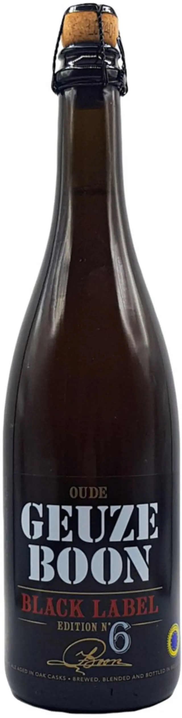 OUDE GEUZE B. BLACK LABEL EDITION N°6 750ML