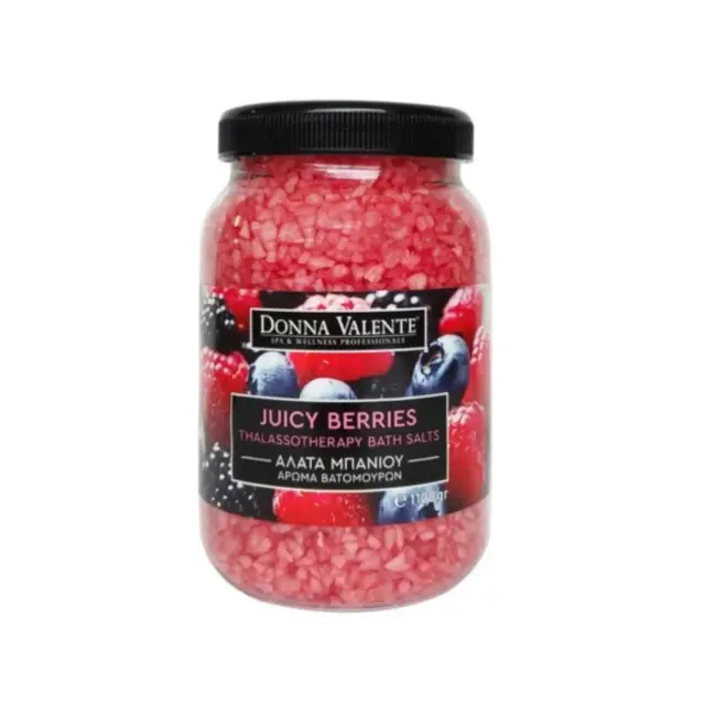 Donna Valente Sweet Juicy Berries Άλατα Μπάνιου 1100gr