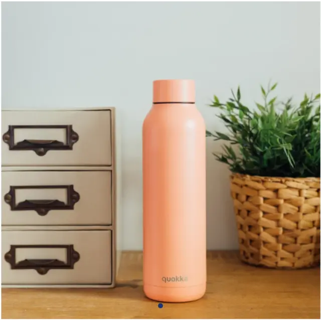 Quokka Θερμός Stainless Steel Solid Παστέλ Ροδακινί 630ml – 12099 2