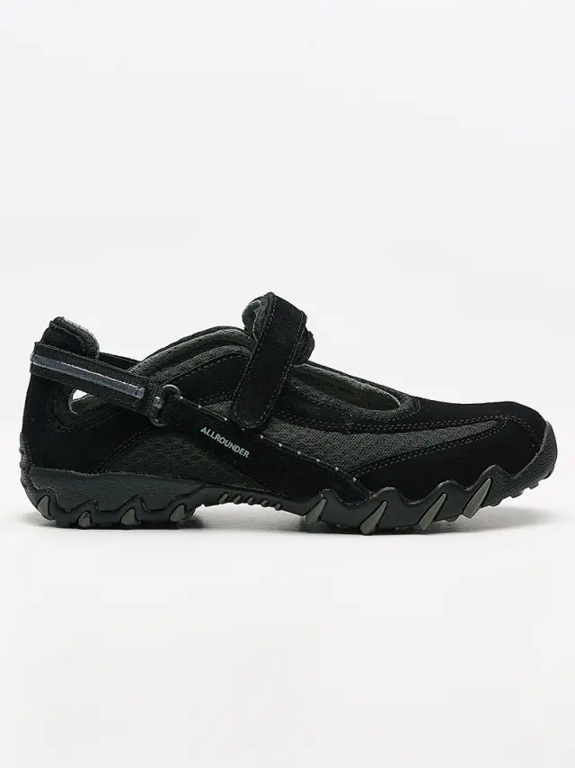 Mephisto Μπαρέτες Γυναικείο ύφασμα/δέρμα Nubuck Μαύρο MEP/NIRO W N/BLACK 3