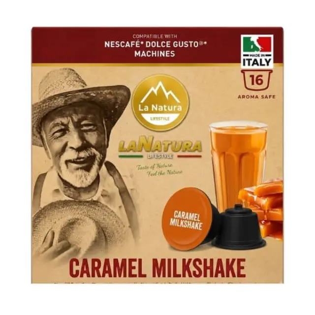 La Natura Lifestyle Caramel Milk Shake 16 τμχ | Dolce Gusto