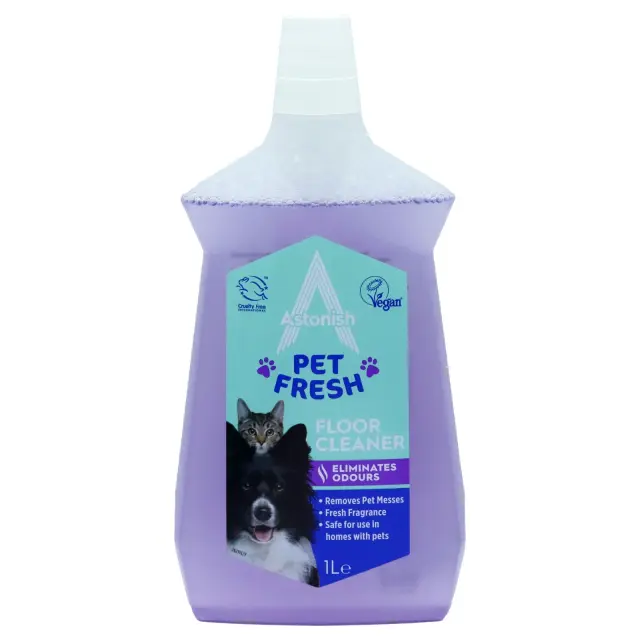 Astonish Υγρό Σφουγγαρίσματος - Pet Fresh 1Lt
