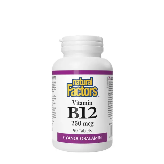 Natural Factors Vitamin B12 250 mcg