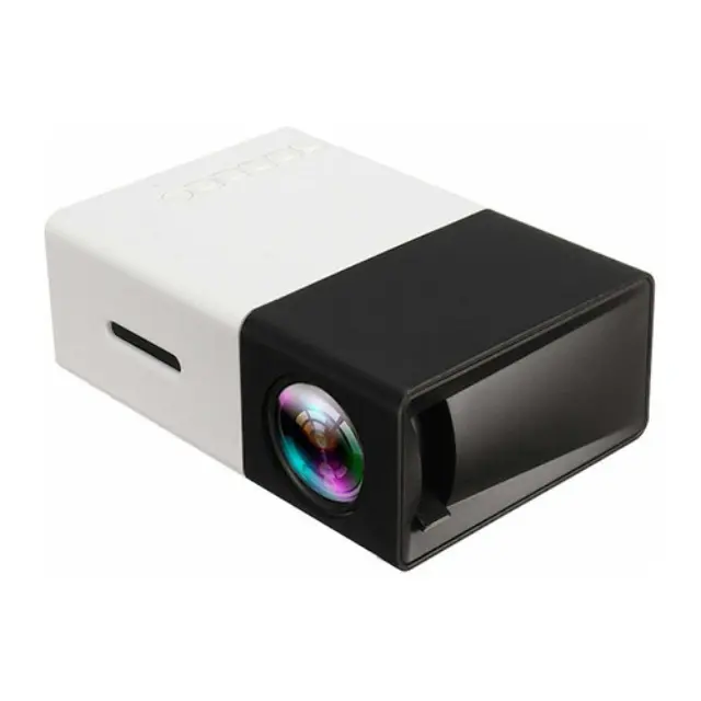 Mini Projector YG-300 Σε Μαύρο Χρώμα