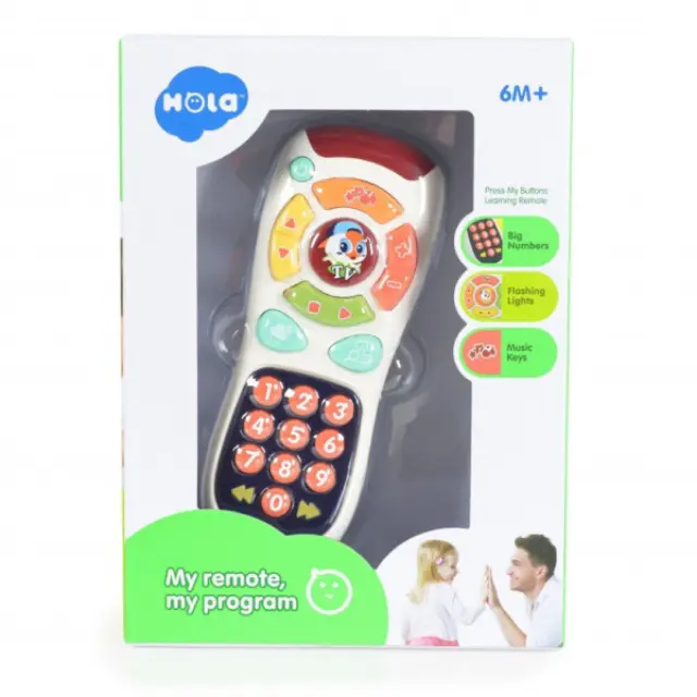 Hola Toys Μουσικό Τηλεκοντρόλ 3113 2