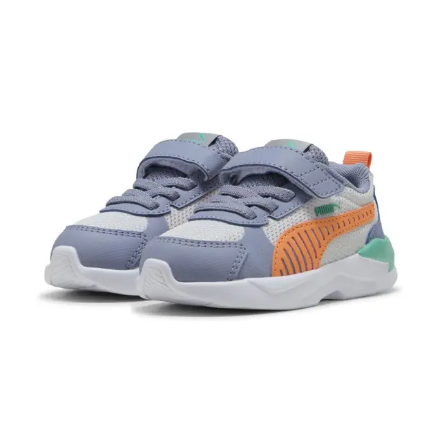 Puma X-Ray 3 LT Inf (401495-08) - Γκρί-Πορτοκαλί 3