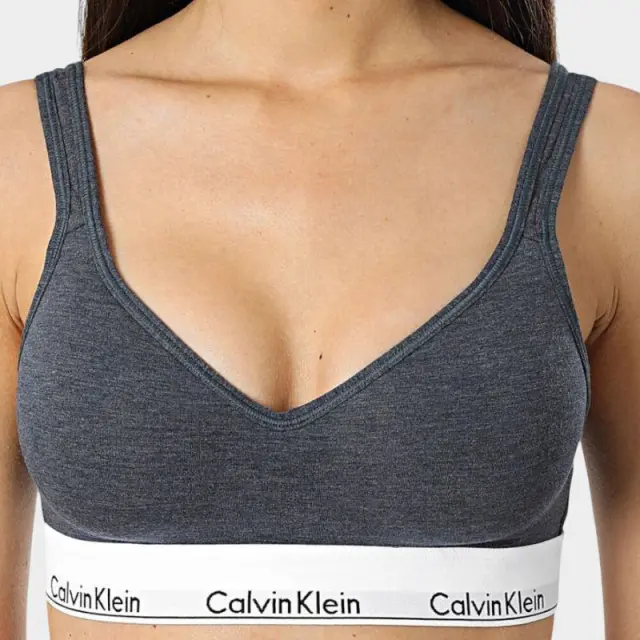 Calvin Klein - Γυναικείο Σουτιέν Lift Bralette 000QF5490E-5GA Μπλε - XL