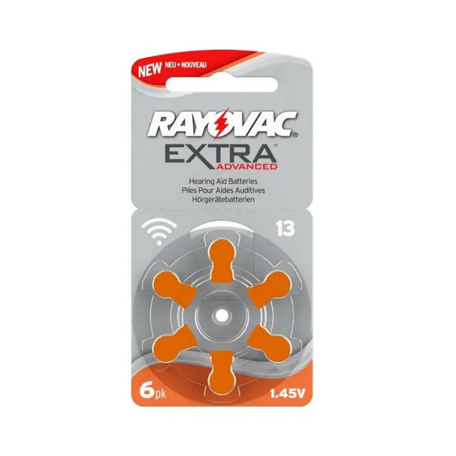 Rayovac Extra Advanced Μπαταρίες Ακουστικών Βαρηκοΐας 13 1.45V (RAYPR48)