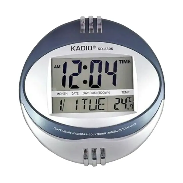 Kadio Ψηφιακό Ρoλόι - Digital Clock KD-3806N 68205