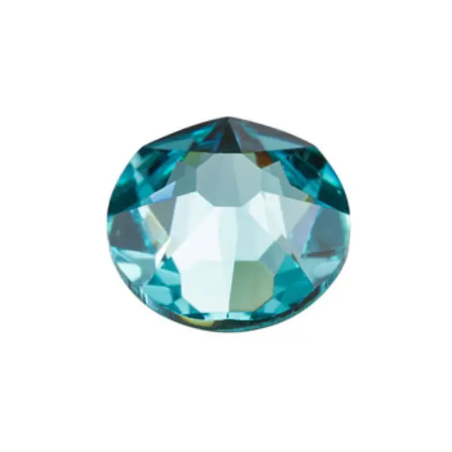 Swarovski 2088 GlueFix XIRIUS Light Turquoise SS30 Ø6.4x3mm ~24τεμ