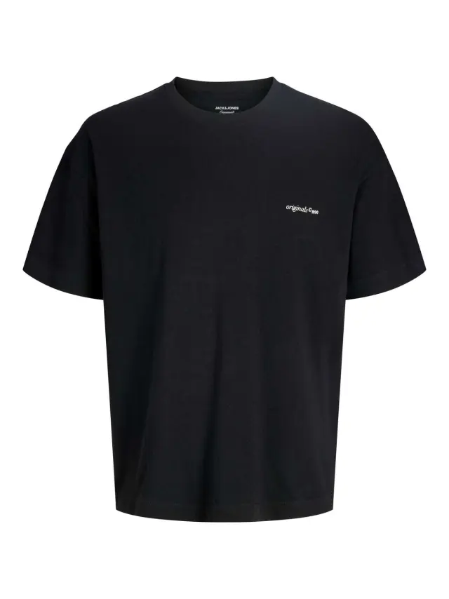 JORMONTAUK BACK GRAPHIC TEE SSCN EA26 SN Black - XXL