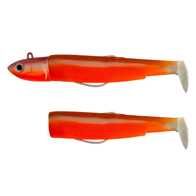 Σιλικονούχο Fiiish Black Minnow Νο4 Combo BM3177 Combo Deep - 60gr Orange Glow