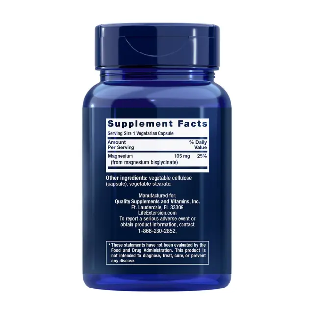 Life Extension Magnesium Glycinate 2
