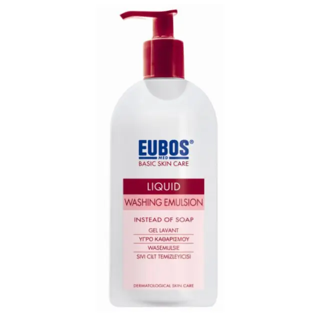 EUBOS Basic Care Liquid Washing Emulsion Liquid Red Υγρό Καθαρισμού Προσώπου & Σώματος για Όλους τους Τύπους Επιδερμίδας 400ml 2