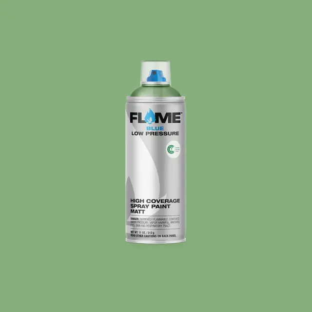 Flame Blue Spray Paint 400ml FB-656 Tarzan Green