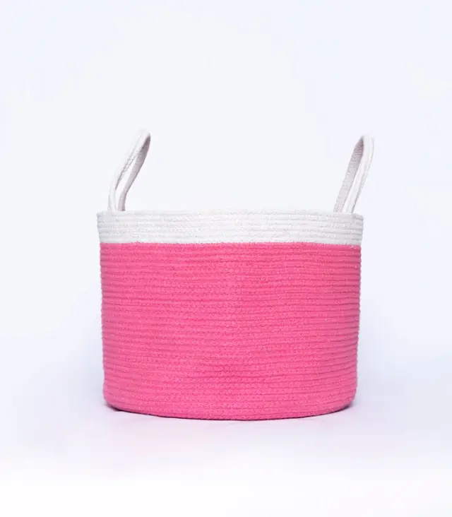 Καλάθι Αποθήκευσης βαμβακερό (30x45) Magni Fuchsia Palamaiki