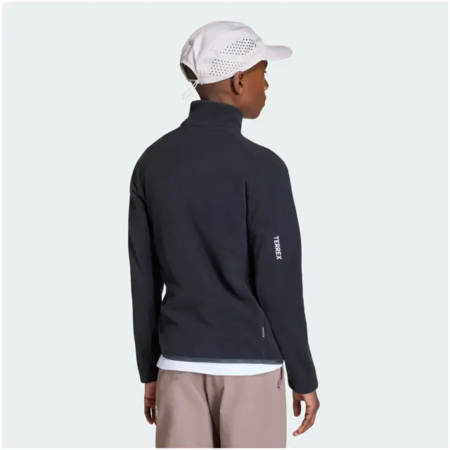 Adidas Fleece Kid's Black Full-zip JY2439 - 128 2