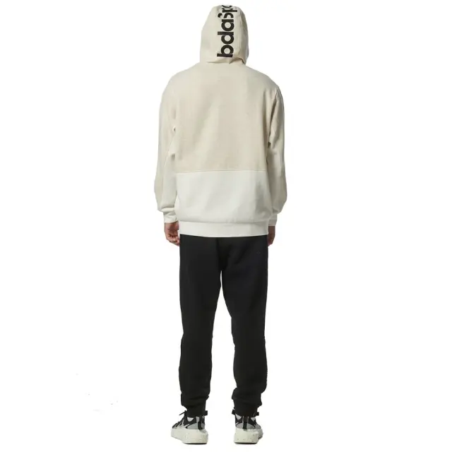 Body Action Brushed-Back Fleece Hoodie (063315-01-Beige) - Μπέζ - XL 2
