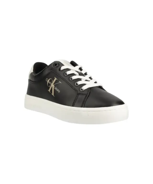 Calvin Klein - Γυναικεία Sneakers Classic Cupsole Fluo Contrast YW0YW00912-0GO Μαύρο 2