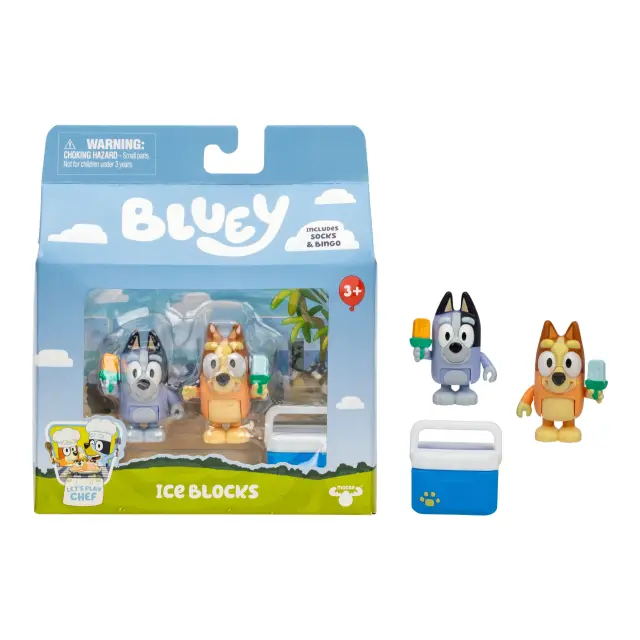 Bluey - 2 - pack figures, 2 variants (90406) - Toys