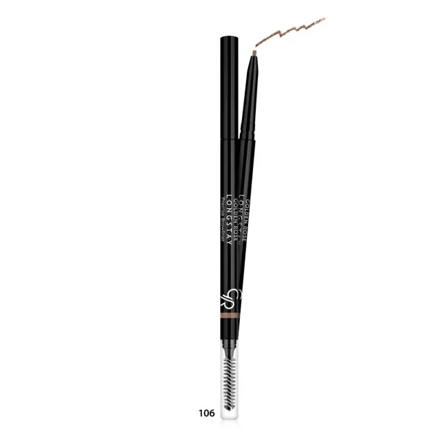 Golden Rose Longstay Precise Αδιάβροχο Μολύβι για Φρύδια No106