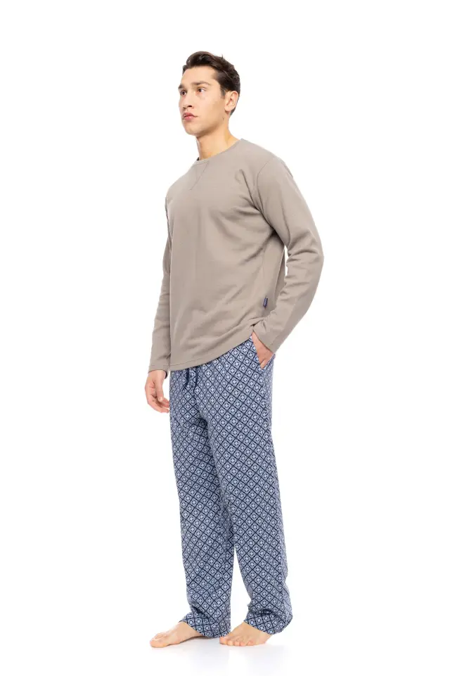 W-M806 - Type - PYJAMA OCEAN BLUE GEO 3