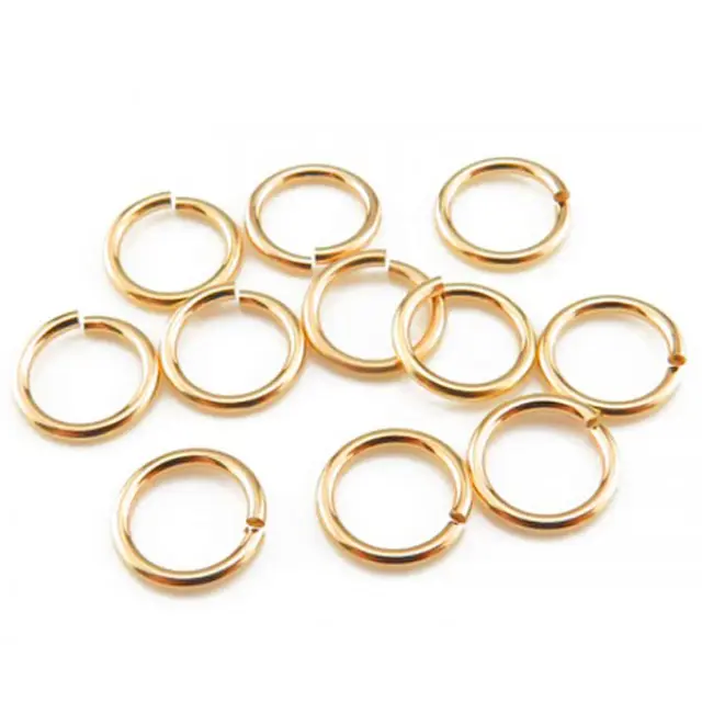 Ανοικτοί Κρίκοι Ø12mm Light Gold ~25τεμ