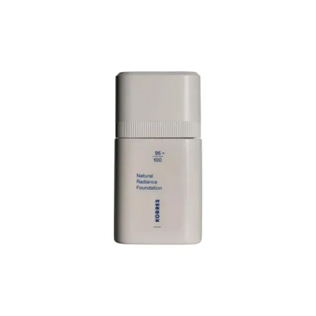 Korres Natural Radiance Foundation 02 Medium, Foundation Μεσαίας Κάλυψης και Υφή Serum Απόχρωση 02 Medium 30ml