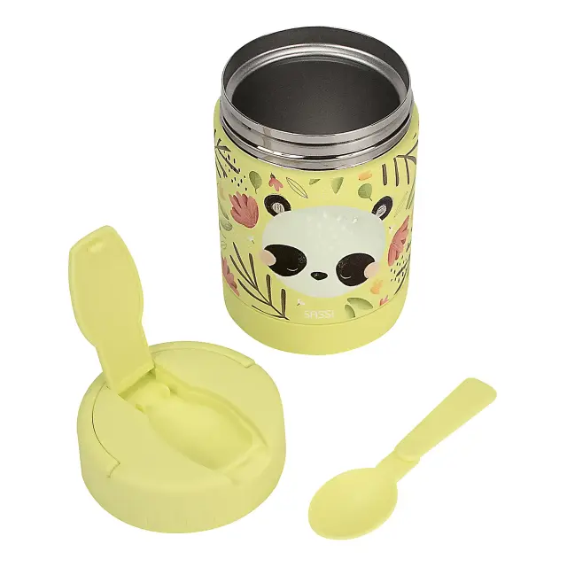 Sassi Ανοξείδωτος Θερμός Φαγητού 350ml Gnummy The Panda 2