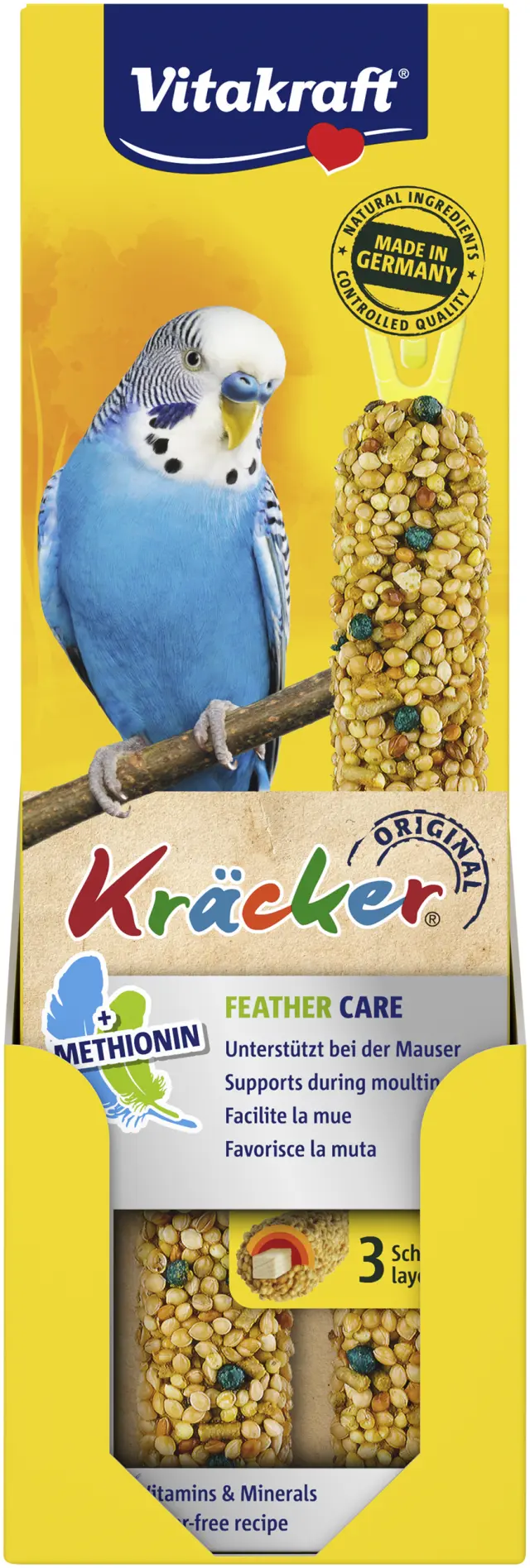 Vitakraft - KrAcker Feather Care for budgies - Pet Supplies