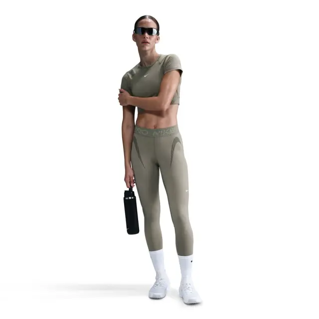 Nike Pro 7/8 Tight (HJ1219-320) - Λαδί 3