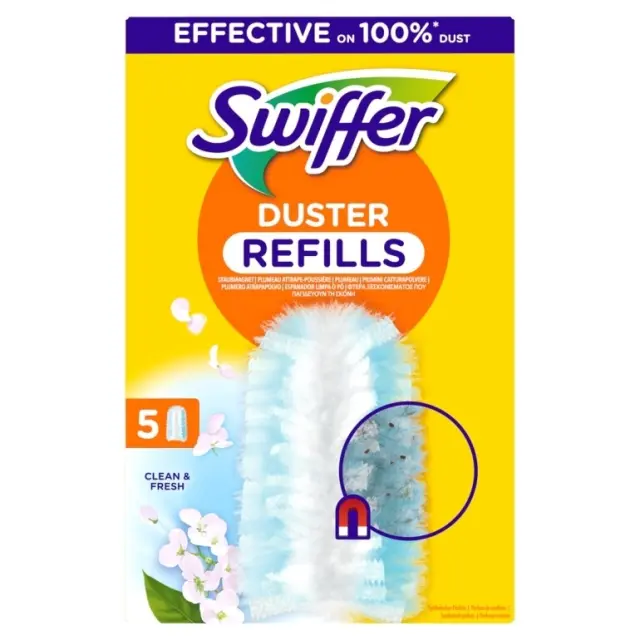 Swiffer Duster φτερά ξεσκονίσματος ανταλλακτικά clean & fresh 5τεμ