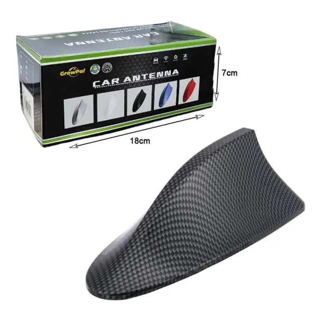 GrowPal Κεραία αυτοκινήτου καρχαρίας carbon - Shark antenna carbon 50006 3